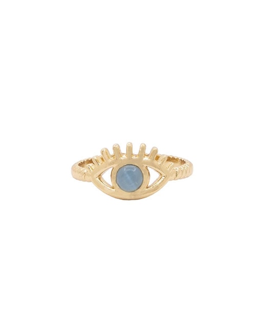 Anillo de ojo Oro Angelus brillante