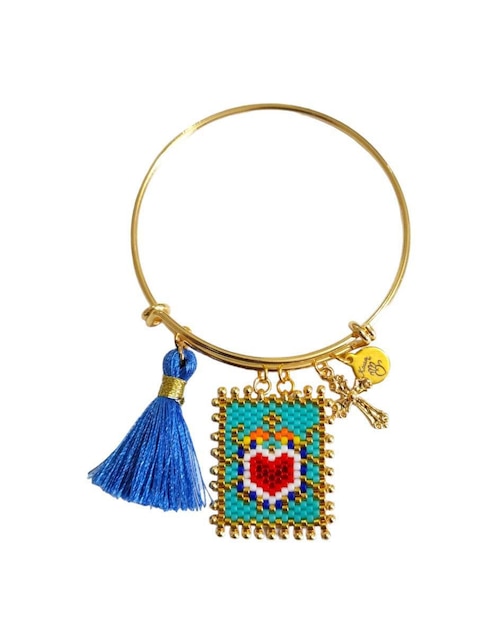 Brazalete Koua Itz con acabado brillante