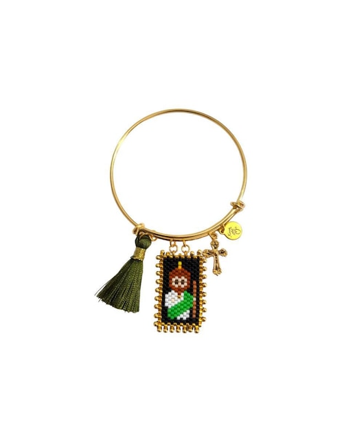 Brazalete Koua Itz con acabado brillante