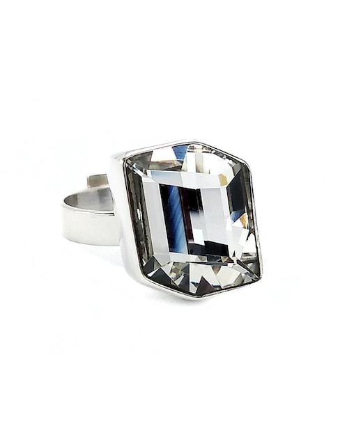 Anillo "de (si aplica)" cuadrada zvezda fancy sin temática p 925 "de" plata cristal