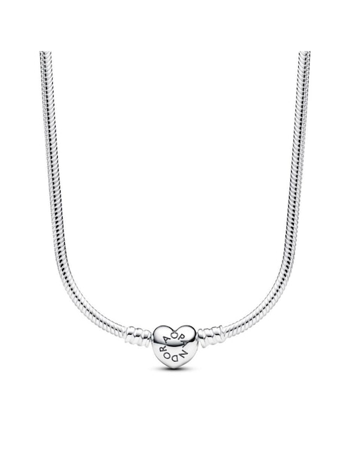 Collar de corazón de plata P 925 1
