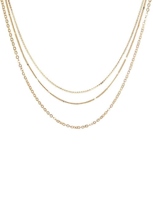 Collar de eslabones Triple