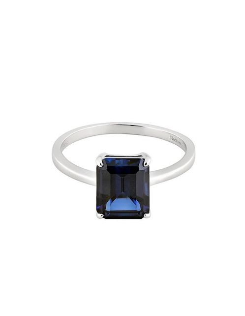 Anillo Gladkova Joyería P 925 de plata zafiro brillante