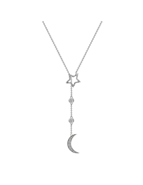 Collar de luna Anamora por Tanya Moss Esenciales de plata P 925