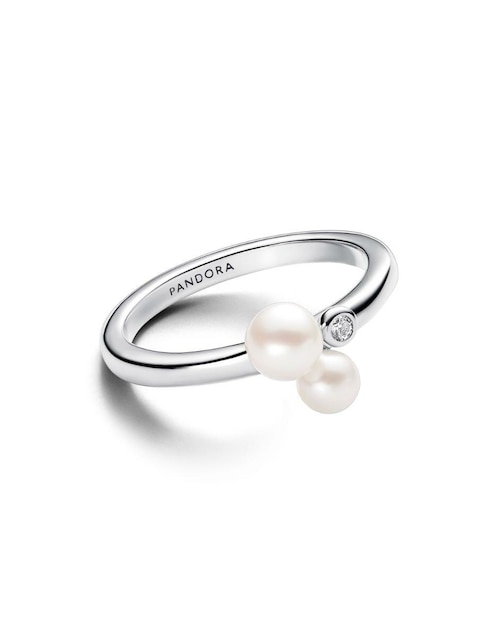 Anillo Pandora Timeless P 925 de plata perla brillante