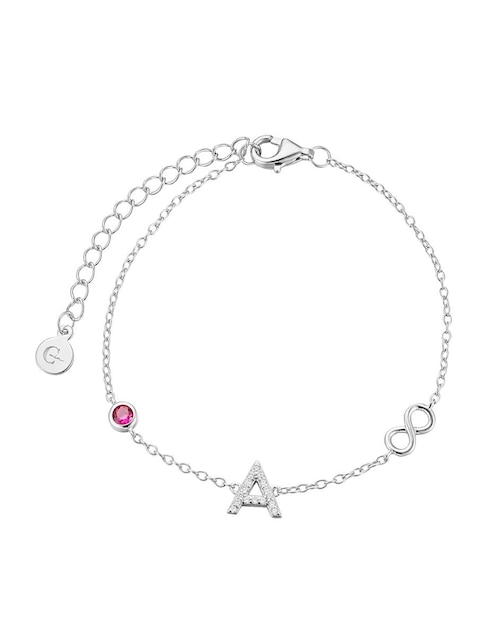 Pulsera Carmela Mía de plata P925 Letras con acabado baño oro