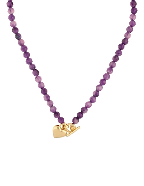Collar de corazón Anne Klein Santa Barbara