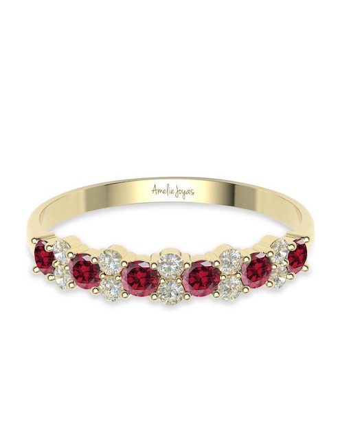 Churumbela "de (si aplica)" redondo amelie joyas sin colección sin temática 14 k "de" oro zirconia