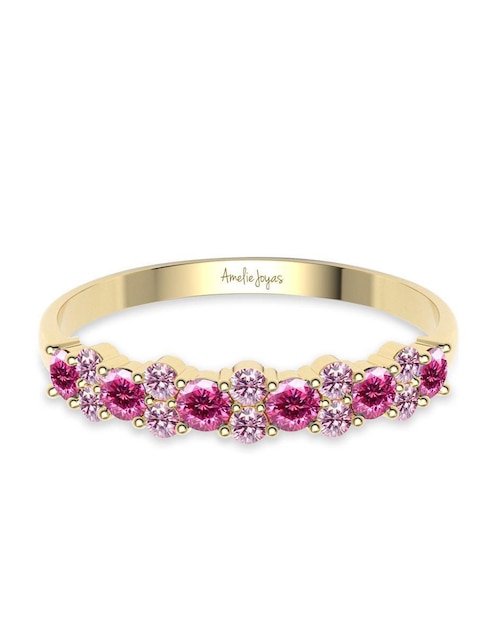 Churumbela "de (si aplica)" redondo amelie joyas sin colección sin temática 14 k "de" oro zirconia