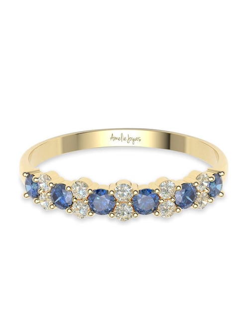 Churumbela "de (si aplica)" redondo amelie joyas sin colección sin temática 14 k "de" oro zirconia