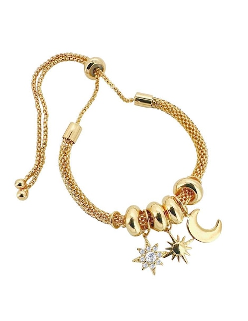 Pulsera 18 K con acabado chapa de oro Pulsera 18 K con acabado chapa de oro