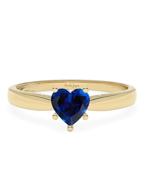 Anillo "de (si aplica)" corazón amelie joyas sin colección sin temática 14 k "de" oro zirconia