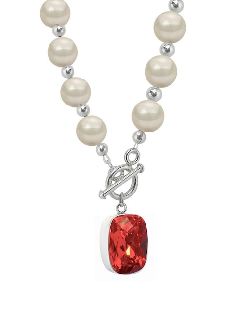 Collar Baguette de plata P 925 1