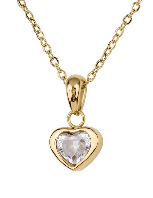 Collar con dije de corazón 1