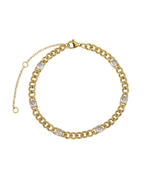 Pulsera Luckyly de baño de oro