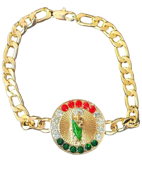 Brazalete Maria Almudena de baño de oro 18 K