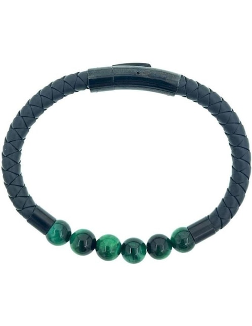 Brazalete Mayfer Joyería con malaquita Mayfer Homme