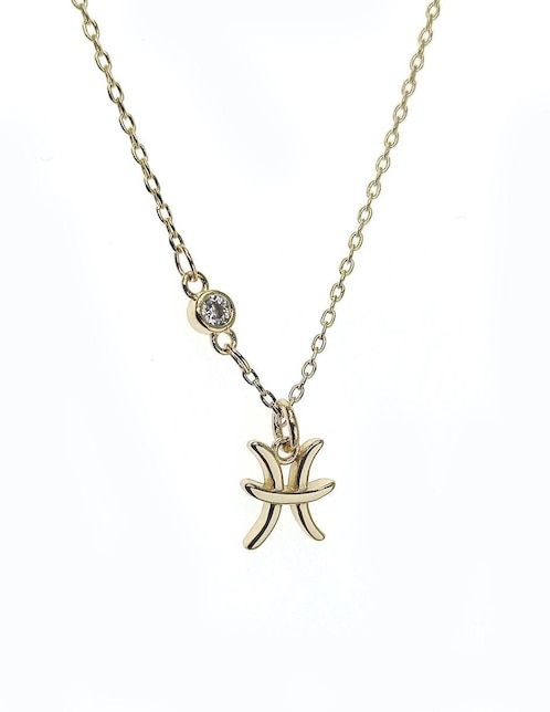 Collar Zvezda Zodiacos de baño de oro 18 K