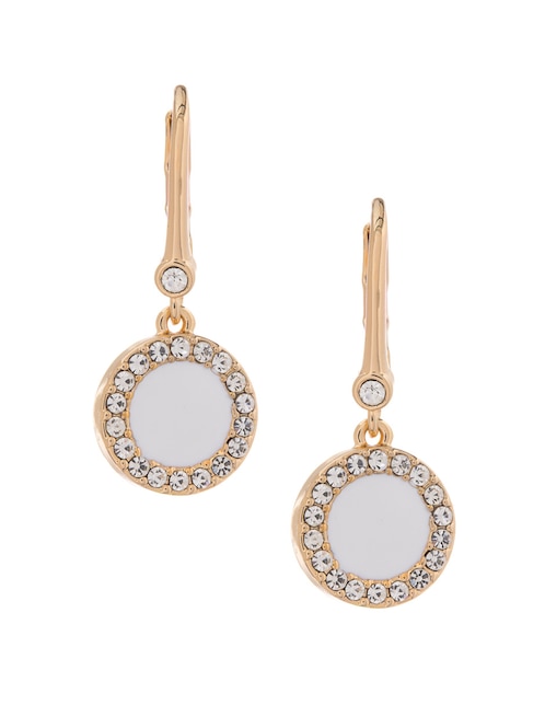 Aretes circulares con acabado brillante resina 1