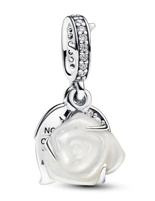 Charm de flor Pandora moments de plata P 925