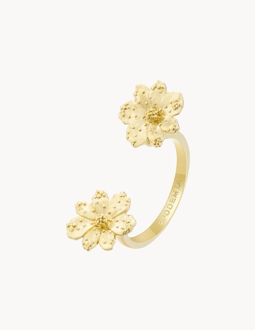 Anillo de flor Apodemia Zinia Chica brillante