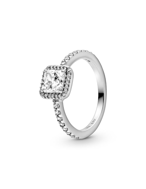 Anillo Pandora Timeless P 925 de plata zirconia cúbica pulido