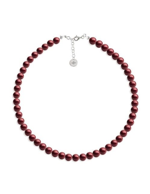 Collar "de (si aplica)" circular zvezda pearls "de" plata p 925