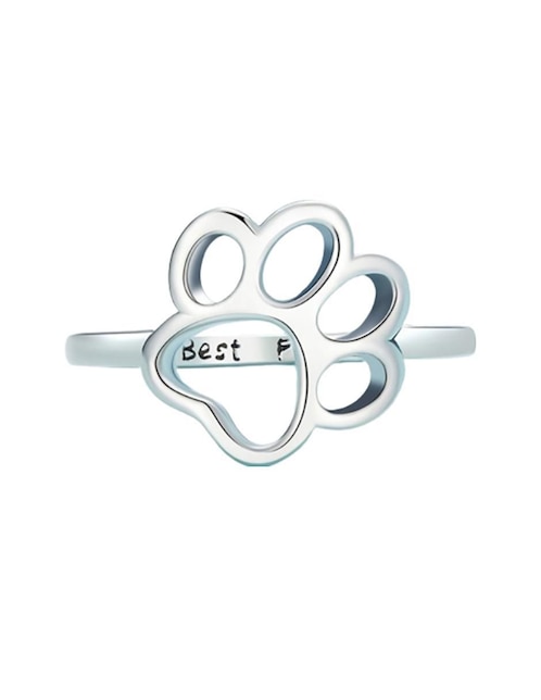 Anillo de gato Miow Kiki P 925 de plata brillante