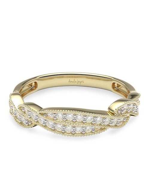 Churumbela "de (si aplica)" redondo amelie joyas sin colección sin temática 14 k "de" oro zirconia