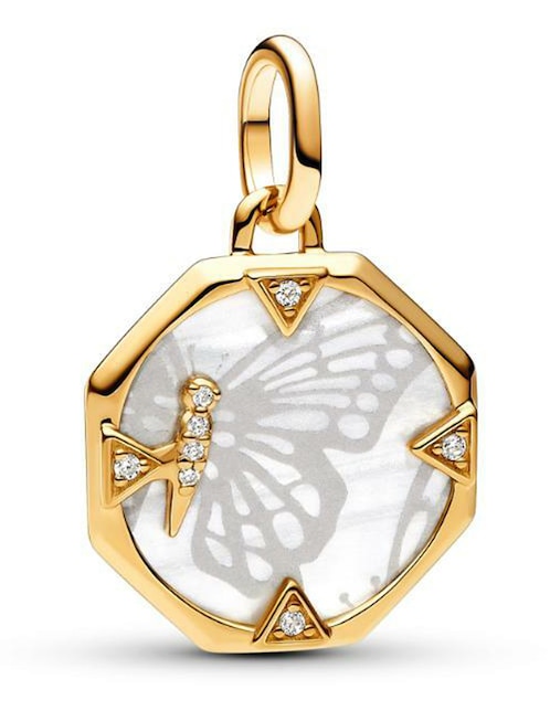 Charm de geométricos Pandora me de plata P 925