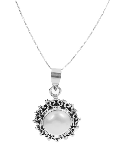 Colgante Y Dije circular grecas de plata P 925 1