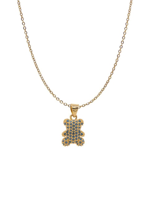 Collar con dije de oso Oro Angelus
