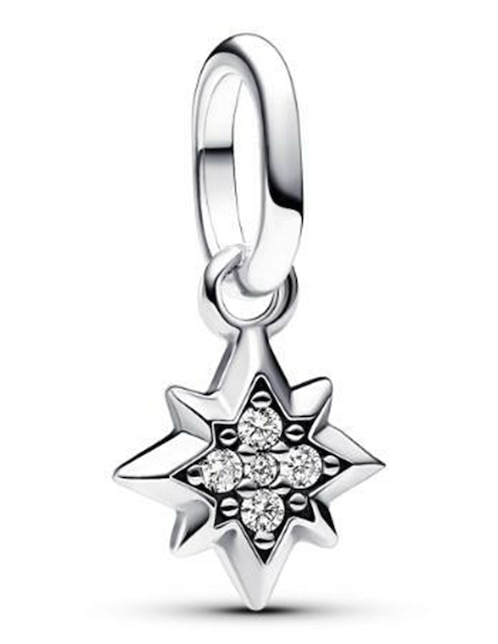 Charm de estrella Pandora Me de plata P925 zirconia cúbica