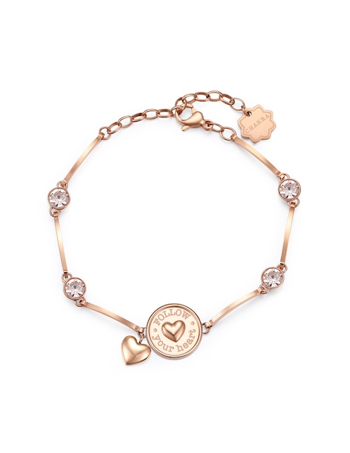 Brazalete Brosway Chakra con acabado baño de oro rosa