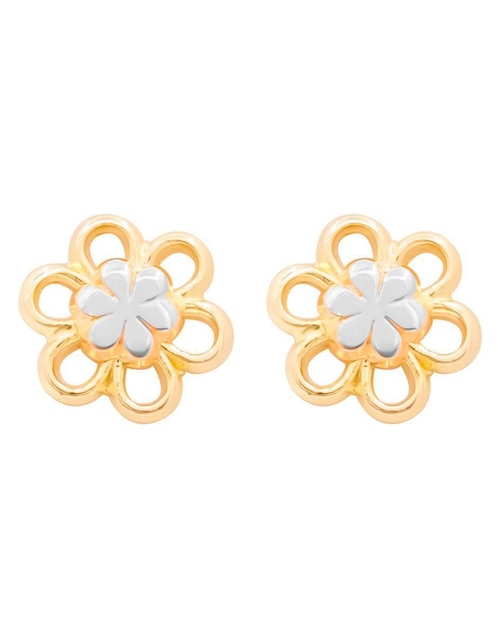 Broqueles de flor Oro Angelus de oro con acabado brillante