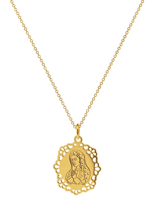 Colgante Y Dije de virgen de guadalupe de plata P 925 1