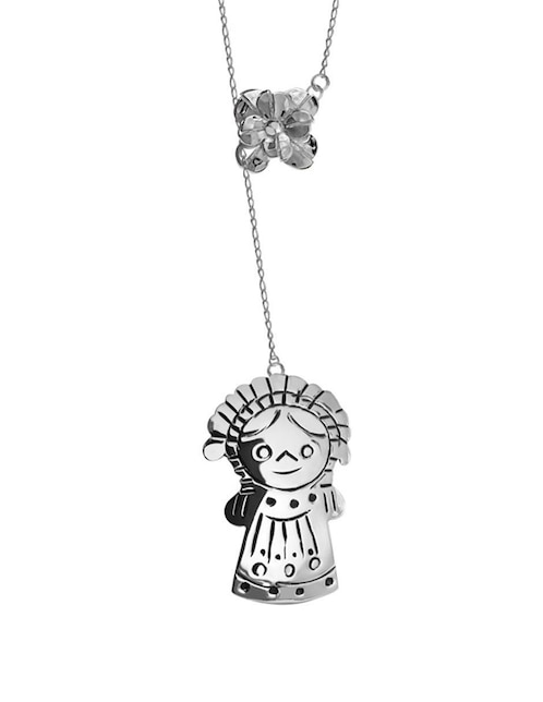 Colgante Y Dije de muñeco Enrique Garcia de plata P 925