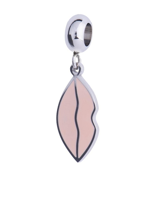 Charm "de" labios luckyly beso lips sin temática "de" acero inoxidable sin kilataje sin gema