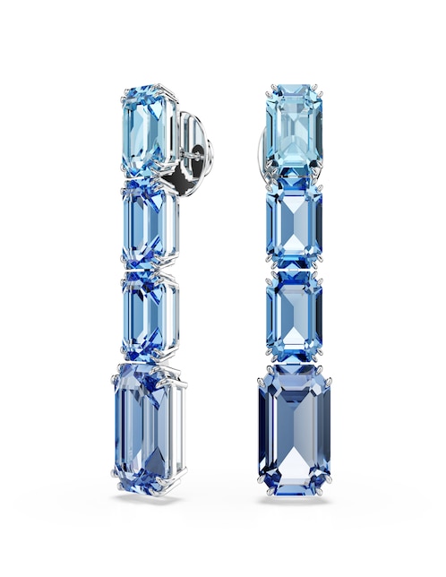 Aretes octagonales Swarovski Millenia con acabado brillante