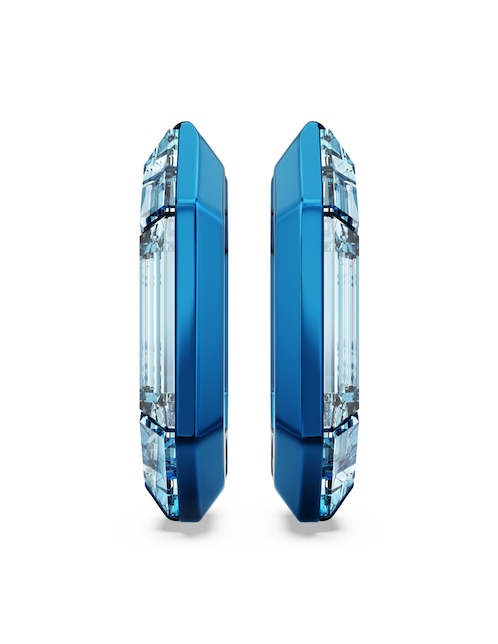 Arracadas octagonales Swarovski Lucent con acabado brillante