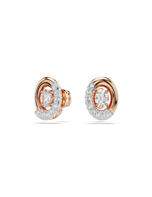 Aretes circulares Dextera con acabado brillante 1