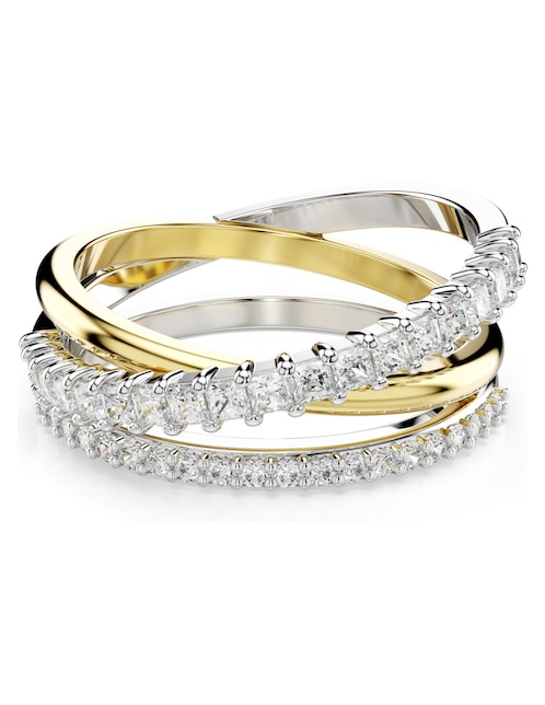 Anillo multi gemas Swarovski Hyperbola zirconia pavé