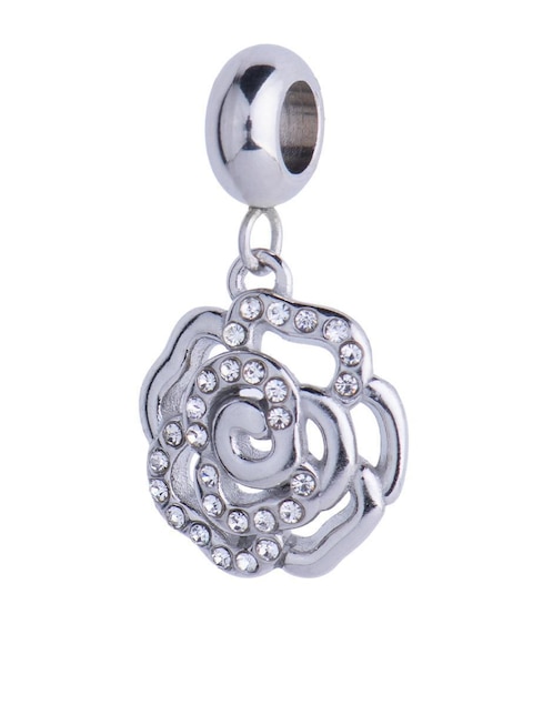 Charm de flor Luckyly Flor Daisy zirconia cúbica