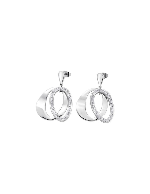 Aretes Lotus Style Urban Woman con acabado brillante
