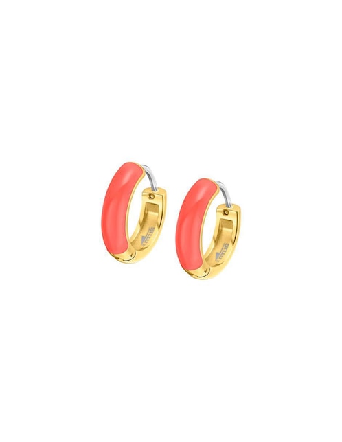 Aretes Lotus Style Tropical Vibes con acabado brillante
