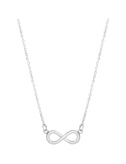 Collar de infinito Anante de plata P 925