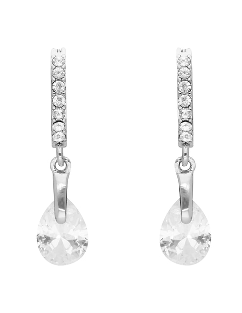 Aretes largos de gota Givenchi Starry Nights acabado brillante cristal