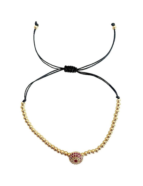 Pulsera Mancini con acabado chapa de oro