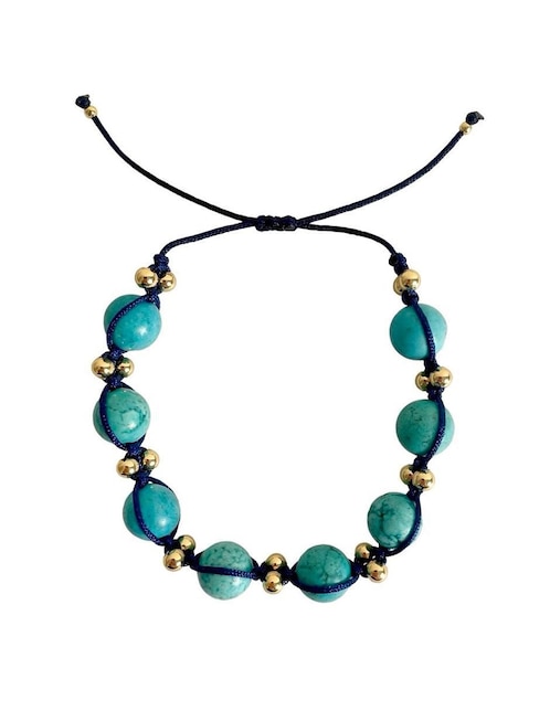 Pulsera Mancini con turquesa