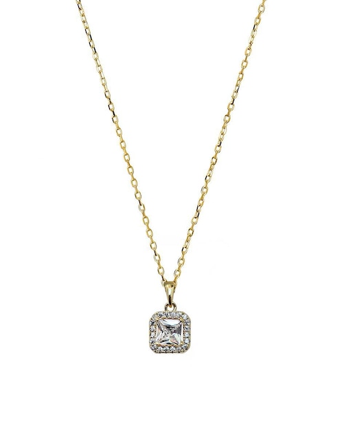 Collar cuadrado Sofia Blum de plata P 925